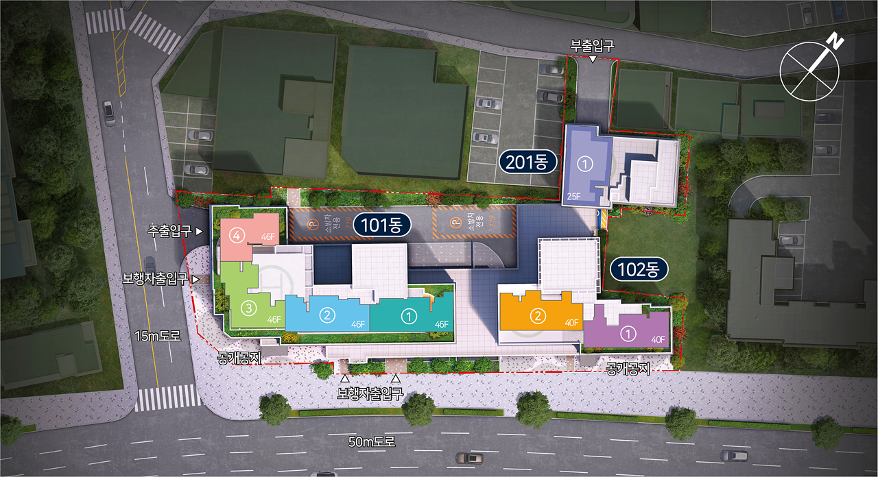 단지배치도 이미지